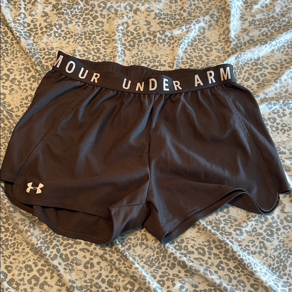 Under Armour Women's Dark Gray Athletic Shorts